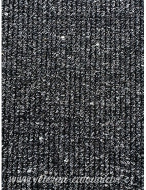 Koberec bouclé černý (metráž)