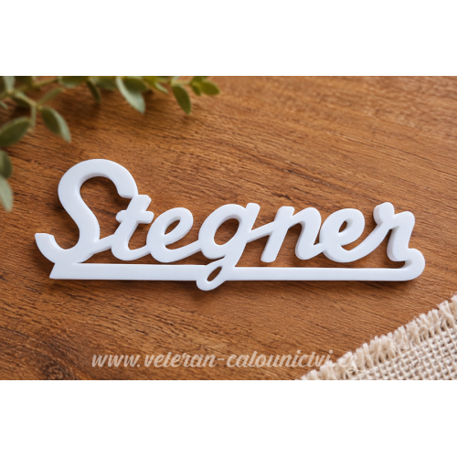 Logo Stegner bílé